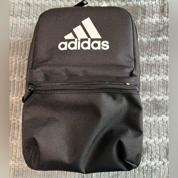 Adidas Classic 3-Stripes 5 Backpack and Santiago 3 Lunch Bag Set - Picture 6 of 9